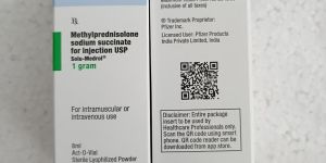 Pfizer Methylprednisolone Sodium Succinate Injection