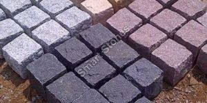 All in One Hand Cut Granite Blocks