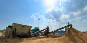 Vibrating Sand Screen Plant