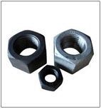 HEX NUTS (BLACK)