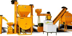 500 Kg/hr Automatic Cattle Feed Pellet Plant