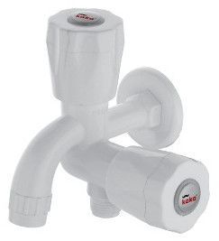 2 Way Bib Cock with Flange