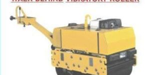 Walk Behind Vibratory Roller