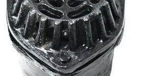 CI Friction Less Foot Valve