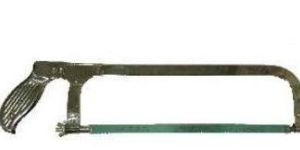 chrome plated heavy duty hacksaw frame