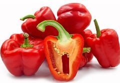 Fresh Red Bell Peppers