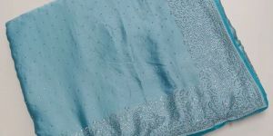 Fancy Satin Work Saree