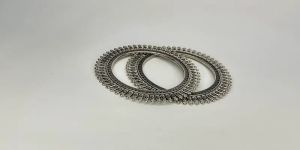 Antique German Silver Kada Bangles