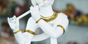 Marble Krishna Statue