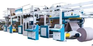 Automatic Single Facer Laminator Corrugated Board Production Line