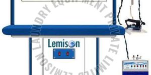 Commercial Vacuum Ironing Table With Automatic Electric Steam Boiler