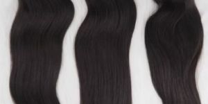 natural straight wefts hair extension