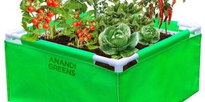 2x2x1 Ft HDPE Square Grow Bag