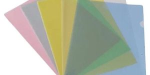 L-Shape Plastic File Folder