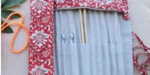 Kalamkari Knitting Needle Case