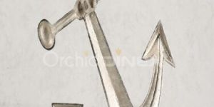 Alu Anchor Sculpture M Silver