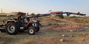 6 hydraulic pole erection machine