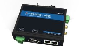 Serial to Wi-Fi6 Gigabit Ethernet Converter W660
