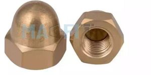 Copper Dome Nut