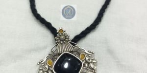 Silver Replica Pendent Set