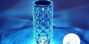 16 Color Changing Touch Control Night Lamp for Bedroom, RGB Lights