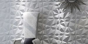 30x30cm Gold Luxurious Electroplate 3D Wall Stickers Panel Wedding Party Background