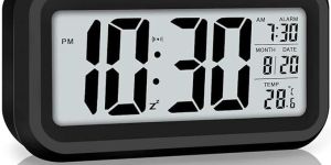 Digital Smart Plastic Alarm Clock with Automatic Sensor,