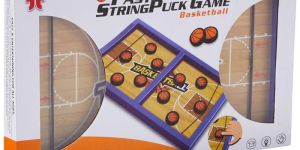 Fast Sling Puck Game Board String Hockey Toy