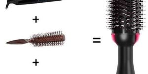 Hot Air Brush 3 in 1 One Step Hair Dryer and Styler Volumizer for Straightening