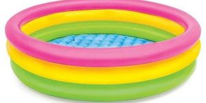 Intex Inflatable Swimming Pool 2 Feet - Multicolour
