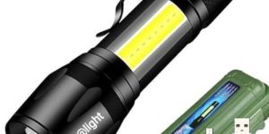 LED Rechargeable Tactical Flashlight