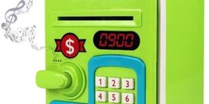 Money Bank for Kids with Fingerprint Sensor