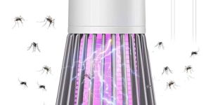 Mosquito and Fly Killer Indoor Light with Hanging Loop Electric Killing Lamp Portable