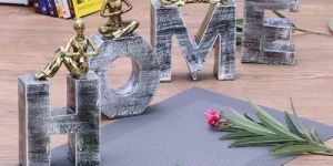 Lady Yoga Posture Statue Showpiece