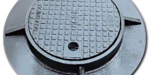 Cast Iron Circular Manhole Cover - 208 KG