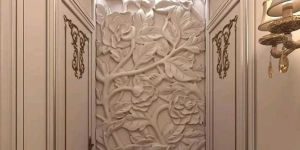 Light Brown Sandstone Carving