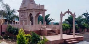 Sand Stone Temple with Gate