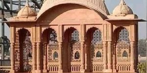 Stone Outdoor Mini Temple