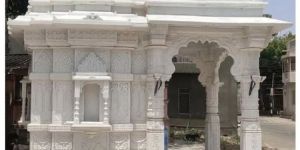 White Marble Sandstone Temple