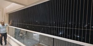 Invisible Balcony Safety Grill