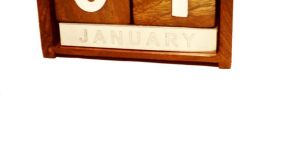 Wooden Calendar