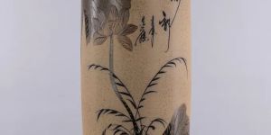 Meditative (Medium, Brown) Ceramic Planter