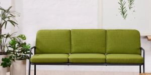 BISTRO OUTDOOR SOFA - 3 SEATER