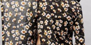 WOMEN'S OPEN BACK SLEEVE PRINTED ADAPTIVE TOP