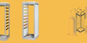 MRS Audio Video Rack for Supermarket