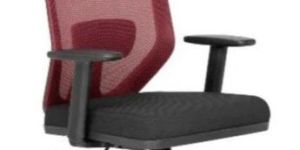 Euro High Back Mesh Ergonomic Task Chair with Adjustable Arms