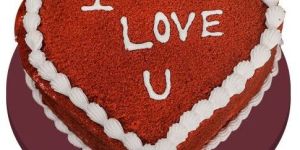 Romantic Heart Cake