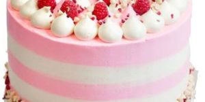 Strawberry Triple Layer Cake
