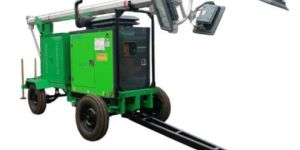 Hybrid Mobile Lighting Tower
