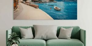 River & Nature Canvas Print Wall Painting